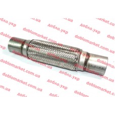 Гофра металева (гнучке з\'єднання) вихлопної труби 1.2i, 1.4i, 1.6i Doblo 2000-2016, Виробник: Wonder, OE: 51781914, 55197816 Гофра металева (гнучке з\'єднання) вихлопної труби 1.2i, 1.4i, 1.6i Doblo 2000-2016, Виробник: Wonder, OE: 51781914, 55197816