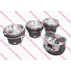 Поршні 1.4i 1РЕМ 72.40 +0.40 Doblo 2009-2023 (к-кт на 4 цил з кільцями), Виробник: MAHLE, OE: 55196776, 55272809