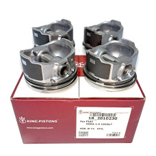 Поршні (LPG) 1.4 STD Doblo 2009-2015 (з кільцями компл на 4 цил), Виробник: KING Pistons, OE: 55235225, 55224149, 6000100298,