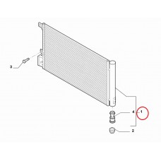 Радіатор кондиціонера 1.4i Linea 2007-2017, Виробник: KALE, OE: 51785214, 51934406