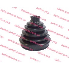 Пильник півосі зовнішній 1.2i,1.4i,1.6i,1.9D Doblo 2000-2016, 2009-, (з хомутами та змазкою), Виробник: UC-EL, OE: 46307555,