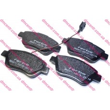 Колодки гальмівні передні, Виробник: FERBE, OE: 71770082, 77364919, 55175317, 50290392, 55174420, 77366134, 77364393, 77364158,