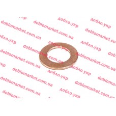 Ущільнення трубки змащування турбіни (прокладка мідна) 1.3MJTD Doblo 2004-2016, Виробник: FIAT, OE: 55201946, 46354497