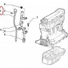 Щуп рівня мастила 1.9JTD, 1.9MJTD Doblo 2000-2016, Виробник: FIAT, OE: 46467195