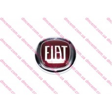 Емблема задня червона (розпашні двері) Doblo 2000-2016 D95mm, Виробник: Wonder, OE: 51748337