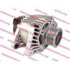 Генератор 1.9D, 1.9JTD, 1.9MJTD + шків Doblo 90А НОВИЙ ОРИГІНАЛ, Виробник: FIAT, OE: 46774430, 71721136, 71794807, 71724381,
