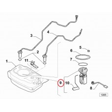 Насос паливний 1.4i Doblo Bipower 2009-2015, 2015-2023, Виробник: FIAT, OE: 51864315