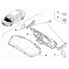 Буфер капота лівий Tipo 2015-, Виробник: FIAT, OE: 51983328