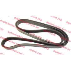 Ремінь генератора + гідропідсилювача Doblo 2009-  +AC 6РК1706 , Виробник: FIAT, OE: 55214074