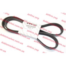 Ремінь генератора + гідропідсилювача Doblo 2009- 6РК1370 -AC, Виробник: FIAT, OE: 55214492