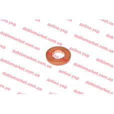 Прокладка форсунки мідна 1.9MJTD, 1.6MJTD, 2.0MJTD Doblo 2005-..., Виробник: FIAT, OE: 55221016