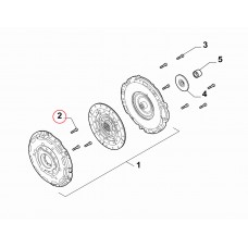 Гвинт зчеплення M8X24 500X 2015-, Виробник: FIAT, OE: 55230622, 68120386AA