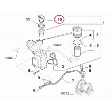 Кришка маслозаливної горловини 1.3MJTD Doblo 2009- (Euro 5), Виробник: FIAT, OE: 55232813