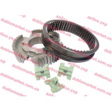 Муфта 3-4-ої передачі вторинного валу 1.4i, 1.6MJTD, 2.0MJTD Doblo 2009-, Виробник: FIAT, OE: 55242276