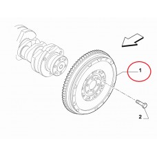 Маховик 2.0MJTD Fiat FREEMONT 2011-2014, Виробник: FIAT, OE: 55245324, 55240384