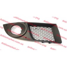 Решітка під протитуманну фару права Doblo 2005-2016 З отвором, Виробник: PLEKSAN, OE: 735417169