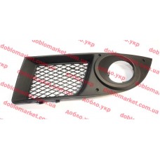 Решітка під протитуманну фару ліва Doblo 2005-2016 (з отвором), Виробник: PLEKSAN, OE: 735417168