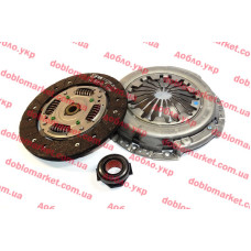 Комплект зчеплення 1.9JTD, 1.9MJTD Doblo 2000-2016 OPAR, Виробник: FIAT, OE: 71729190, 71734761, 71747809, 71735500, 71784575,