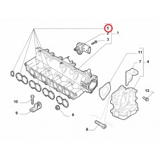 Прокладки впускного колектора 1.6MJTD, 2.0MJTD Doblo 2009-, Виробник: FIAT, OE: 71754211