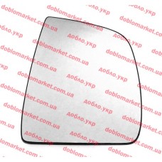 Скло дзеркала зовнішнього правого Doblo 2009-2015, Виробник: FIAT, OE: 71765378
