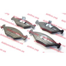 Колодки гальмівні передні (ПТК) Siena 2002-2012 OPAR, Виробник: FIAT, OE: 7082515, 7084811, 71770024, 71770961, 71772210