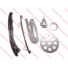 Комплект ГРМ 1.3MJTD (ланцюг, 2 зірочки, 2 заспокоювача, натягувач)  OPAR, Виробник: FIAT, OE: 12761-63P00, 12761-63P00-000,