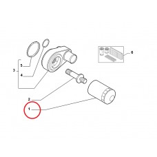 Фільтр масла 2.3 Ducato 2001-, Виробник: FIAT, OE: 71779555, 5801985959, 6001073426