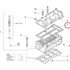 Прокладка клапанної кришки 1.3MJTD OPAR, Виробник: FIAT, OE: 11189N86J00, 73500063