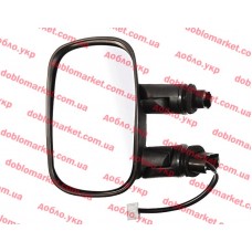 Дзеркало ліве Doblo 2000-2016 (електрорегулювання), Виробник: GOLD, OE: 735325159