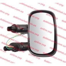 Дзеркало праве Doblo 2000-2016 електро, без підігріву Виробник RSA, Виробник: FIAT, OE: 735325166