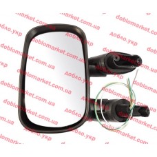 Дзеркало ліве Doblo 2000-2016 (електрорегулювання), Виробник: RSA, OE: 735325159
