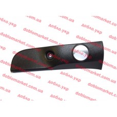 Декоративна накладка регулювання дзеркала ліва Doblo 2005-2016, Виробник: FIAT, OE: 735414307