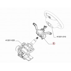 Підрульовий перемикач GRANDE PUNTO 2005-2018, Виробник: FIAT, OE: 735521313, 735471934