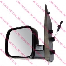Дзеркало ліве Fiorino 2007-2016, 2016-... ВИРОБНИК ART M0011046, Виробник: FIAT, OE: 735714775, 735460570, 735713261, 735674075,