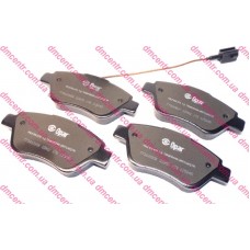 Колодки гальмівні передні  OPAR, Виробник: FIAT, OE: 71770082, 77364919, 55175317, 50290392, 55174420, 77366134, 77364393,