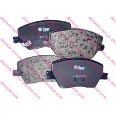 Колодки гальмівні передні Tipo 2015-  (OPAR), Виробник: FIAT, OE: 77367628, 77367910, 77368368, 77361165