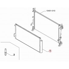 Радіатор кондиціонера 1.4i Tipo 2015, Виробник: Nissens, OE: 52102802, 51887906