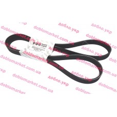 Ремінь генератора 1.4i Fiorino 2007-2016 +АС 6PK1565, Виробник: FIAT, OE: 9651255780