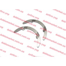 Півкільця розльоту колінвалу (к-т 2 шт) 1.6i Doblo 2000-2016  1РЕМ  , Виробник: SAHIN, OE: 902161