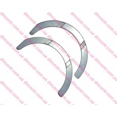 Півкільця розльоту колінвалу (к-т 2 шт) STD, Виробник: SMY, OE: 55230264, 68093107AA