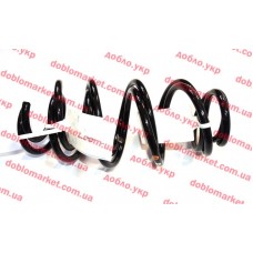 Пружина передня Doblo 2009-2015, 2015- (посилена) , Виробник: Günsan, OE: 51821479, 52062329, 52102493, 52043009