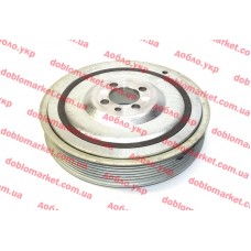 Шків колінвала демпфуючий, Виробник: K-METAL, OE: 55208280, 71747797