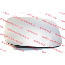 Скло дзеркала зовнішнього лівого Fiorino 2007-2016, 2016-..., Виробник: SPJ, OE: 71765390