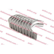 Вкладиші корінні 1.6MJTD 1РЕМ +0.10 Doblo 2009-2015, 2015-2023, Виробник: KING, OE: 71753015, 55196140  + 55196015