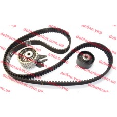 Комплект ГРМ 1.9JTD, 1.9MJTD Doblo 2000-2016 (ремінь, два ролика), Виробник: SKF, OE: 71736726