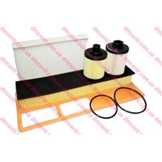 Комплект фільтрів (масла UFI, паливний, повітря, салону) 1.3MJTD Doblo 2005-2016, Виробник: Wonder, OE: 71765231, 55172338,